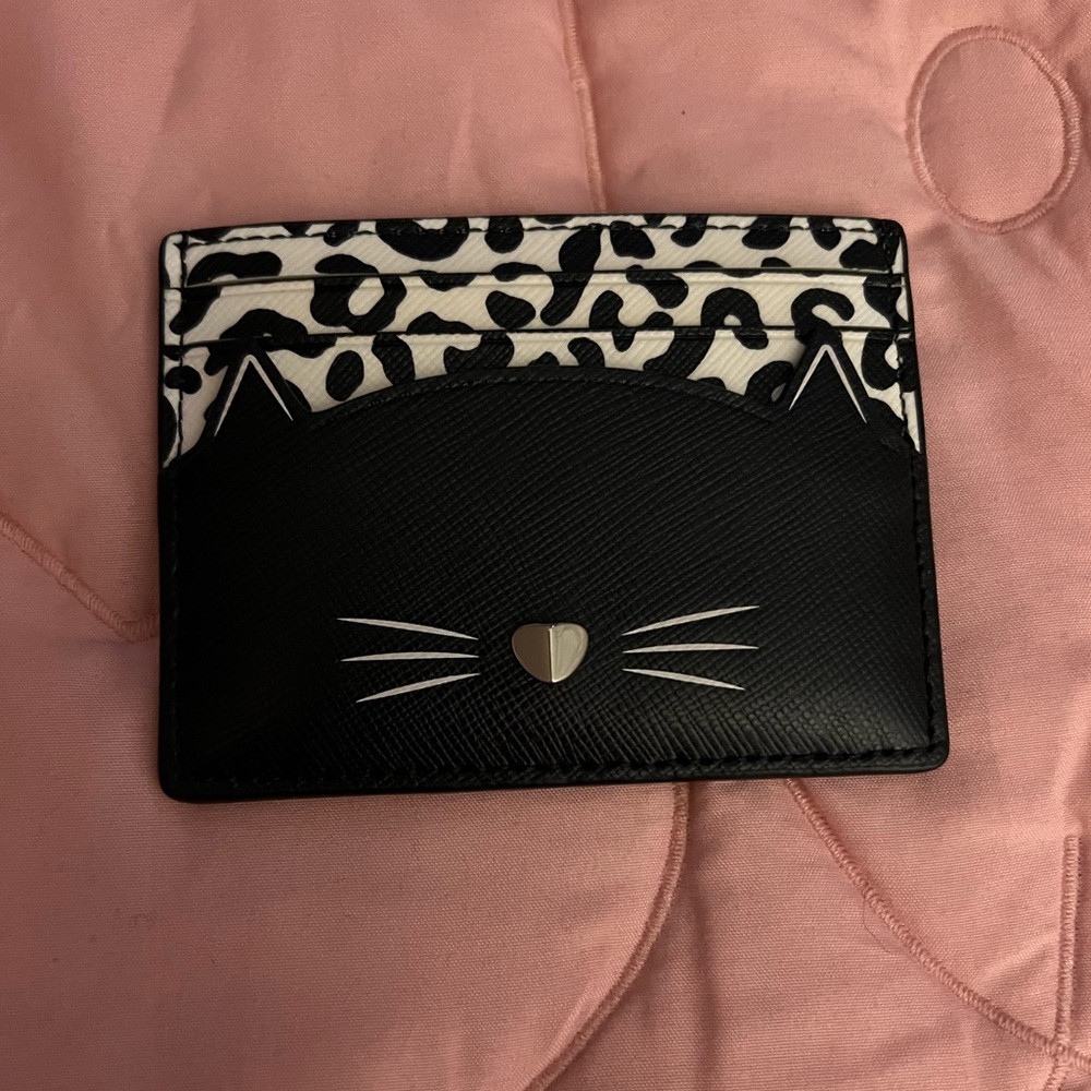 Kate spade cat cardholder